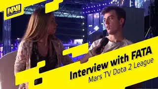 Interview with FATA @ Mars TV Dota 2 League (RUS SUBS AVAILABLE!)