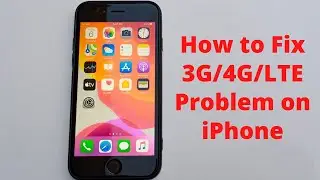 Как исправить проблему 3G/4G/LTE на iPhone