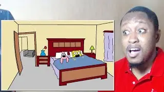 Spongebob in PARANORMAL ACTIVITY REACTION!