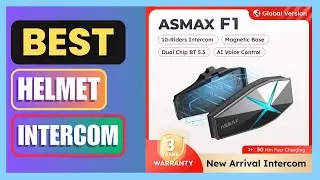 Best ASMAX F1 Motorcycle Bluetooth Headset