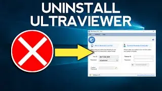 How To UNINSTALL Ultraviewer on PC and Laptop