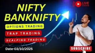 LIVE TRADING BANKNIFTY AND NIFTY50 |03 October || #nifty50     #banknifty           #livetrading