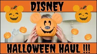 Disney Halloween Haul #PumpkinMickey #PumpkinMinnie #DisneyHaul #HalloweenHaul #ShopDisney #Asda
