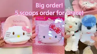 5 scoops order for Grace!