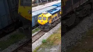 Loudly Humming WDG4D and WDG4 At Kulem with BOXNM Freight UBL WDG4D #70393 + WDG4 #12053