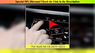Exclusive For Audi  A6 C8 Automatic Start Stop Engine System Eliminator Plug Device Control Sensor&bull;