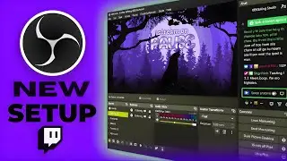 Moonlight Wolf Animated Stream Package : For Twitch Overlay, Kick, Facecam, Alerts, Wolf Overlays