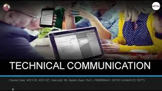 4EE1-02, 4CE1-02, (L-02), Technical Communication, Technical Reports, (U-4), Rajesh Kumar