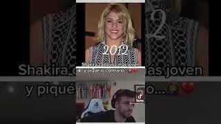 Shakira solo rejuvenece&hellip;🥹💔 #pique #shakira #pareja #triste #gerardpique #romance #novios