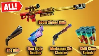 All Exotic Weapon Locations In Fortnite Chapter 3 Season 1