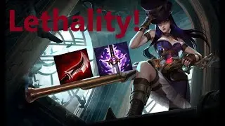 Full Lethality Caitlyn oneshots In URF!!!
