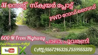 31 Cent Plot PWD Road Side KTYM Pala Poovarani #plotforsale  #residentialplots @PlotMall_com