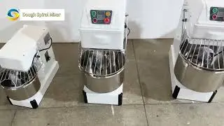 Dough spiral mixer