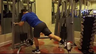 One Leg Cable Kickback
