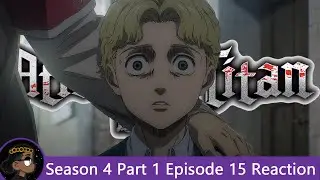 ZEKE'S STRUGGLE!!!! Attack on Titan Season 4 Part 1 Episode 15 Reaction! | 悠