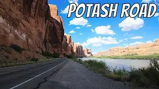 Moab Potash Road! Drive with me in Utah!