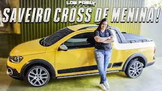 VW SAVEIRO DE MENINA 💅 PROJETO SENSOR E SOM FORTE! EP.83 [ LOW FAMILY CUSTOM BR ]