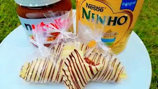 PASTEL DE LEITE NINHO COM NUTELLA
