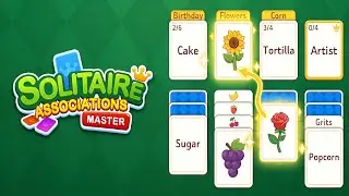 Solitaire Word Fun (by Oakever Games) IOS Gameplay Video (HD)