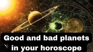 How to find Benefic and Malefic planets in a horoscope #astrology