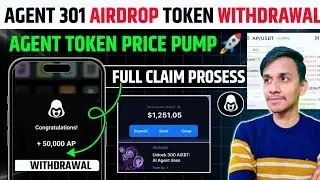 Agent 301 Airdrop Listing 🚀 Agent 301 Token Withdrawal 🔥 Agent 301 Token Claim | Agent 301 Price