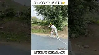 Bumrah out from 2nd Test🤨(team India New Strategy ft. Siraj, Gill & Jaiswal) #cricket #trending