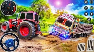 Extreme Tractor Towing Simulator &ndash; Offroad Vehicle Recovery Mission 2025 | Android Gameplay