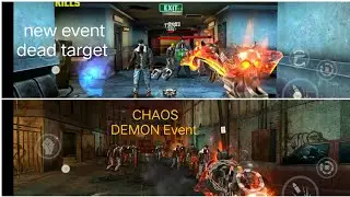 👿dead target new event chaos demon |new weapon skins👿| #deadtargetneweventchaosdemon