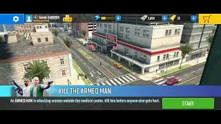 Pure Sniper Gameplay Walkthrough Android, iOS  LEVEL 23 CAMPAIGN KILL THE ARMED MAN | SNIPER SIZE ME