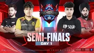 DAY 1-GEAR UP | SEMI-FINALS | PREMIERSHIP by UNIV | ft. #orangutan #godlike #bgmi #reckoningesports