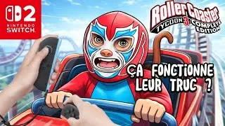 ROLLER COASTER 3 : On teste la fonction souris de la Switch 2 (cacophonesque)🖱️🎡