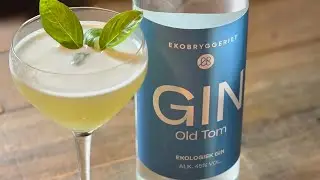 Basil smash on Old Tom Gin from Ekobryggeriet 