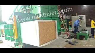 500kg Rice straw Baling Press Machine#baler #ricestraw