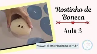 Rostinho de boneca f&aacute;cil - eu te ensino
