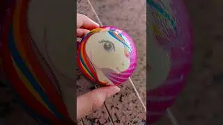 Cute ball in stairs #balls #unicorn #shorts