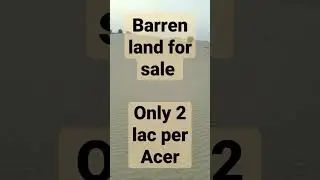 Barren land for sale in Layyah|