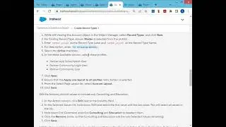 Create Record Types