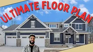 GORGEOUS Luxury House Tour Near Grand Rapids Michigan | New Construction Homes | Hidden Lake West