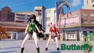 All Puff and Perky Girls