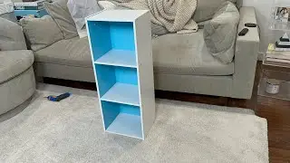 Unboxing & Assembling the Furinno 3-Tier Open Shelf Bookcase