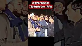 Pakistani Public Reactions On India Vs Pakistan #shorts