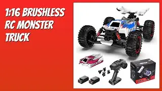 REVIEW (2026): 1:16 Brushless RC Monster Truck. Features.