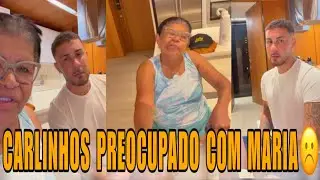 CARLINHOS MAIA ESTÁ CUIDANDO DE SUA MÃE E SEU PAI VIRGÍLIO🙏🏼😍