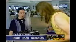 Punk Rock Aerobics with Evan Dando LIVE on NECN the Boston Globe
