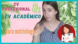 Tips para hacer un CV profesional y académico🤓 → Lic. en Nutrición ← ǀ Jackye Guerrero ǀ