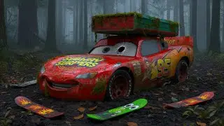 ASMR Car Restoration 😱 | Restoring Abandoned Lightning McQueen in the Forest