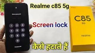 Realme c85 5g me screen lock kaise hataye | How to disable screen lock in realme c85 5g 