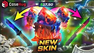 CASEHUG I PULLED KARAMBIT FADE! Casehug Promo Code 2024 Donald Trump