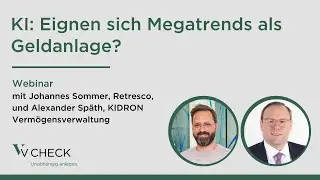 Nvidia, DeepSeek & Co.: Eignet sich der Megatrend KI für die Geldanlage? | V-CHECK Webinar