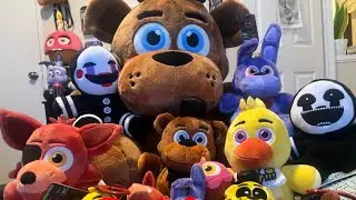 Обзор товаров FNAF | Обзор плюшевой волны Jazwares FNAF wave 1!